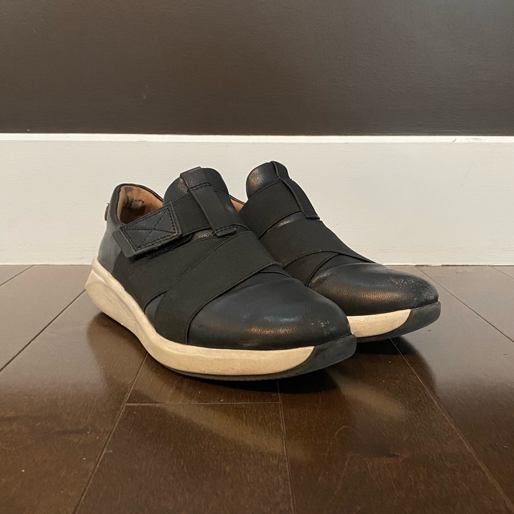 Clarks Leather Sneakers
